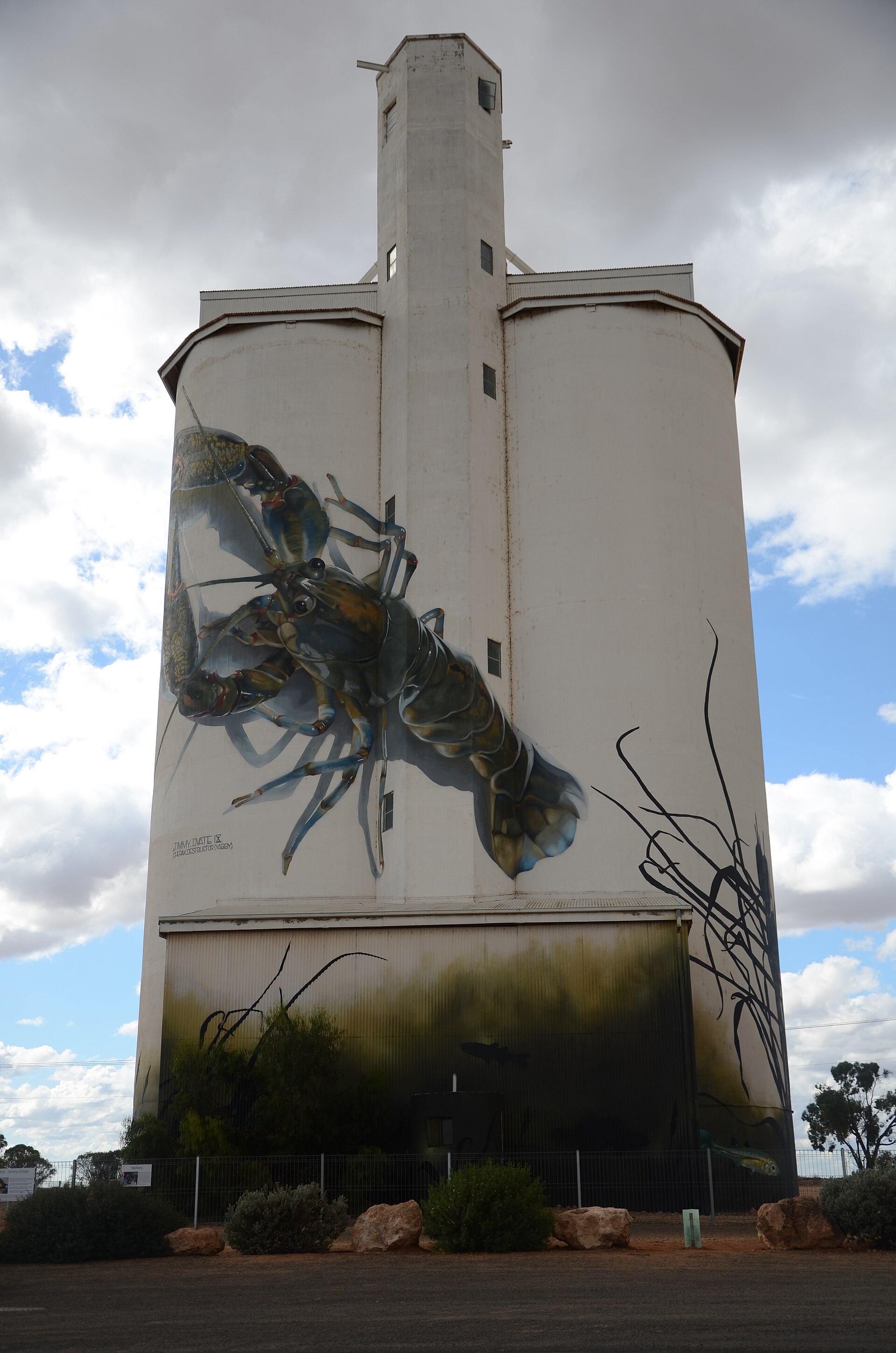 Waikerie Silo Art
