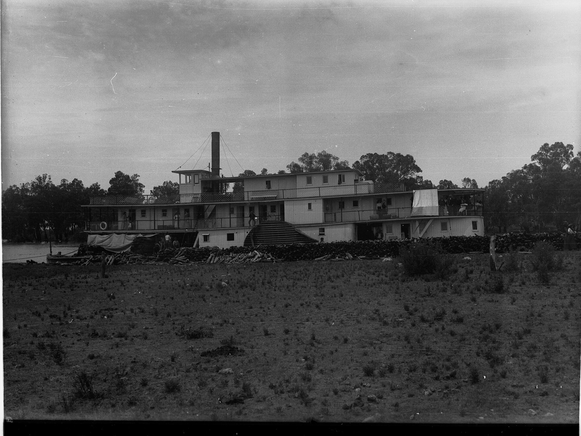Paddle Steamers & the Working River